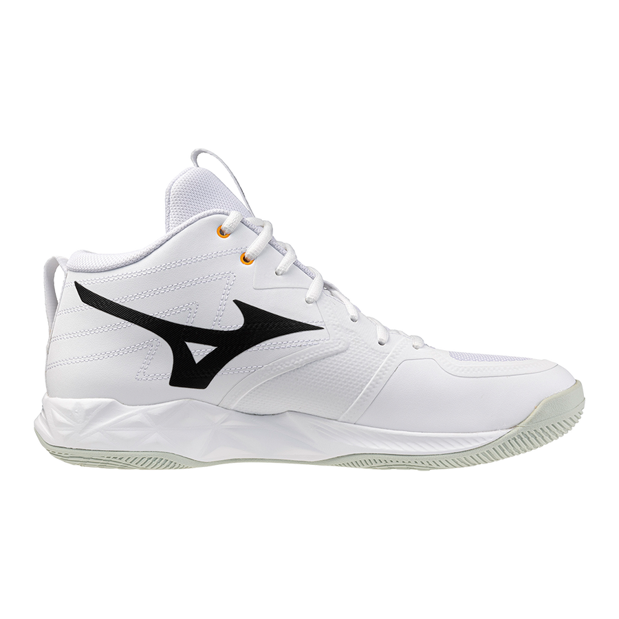 Mizuno WAVE MOMENTUM PRO MID White/Black/Frozen Emerald